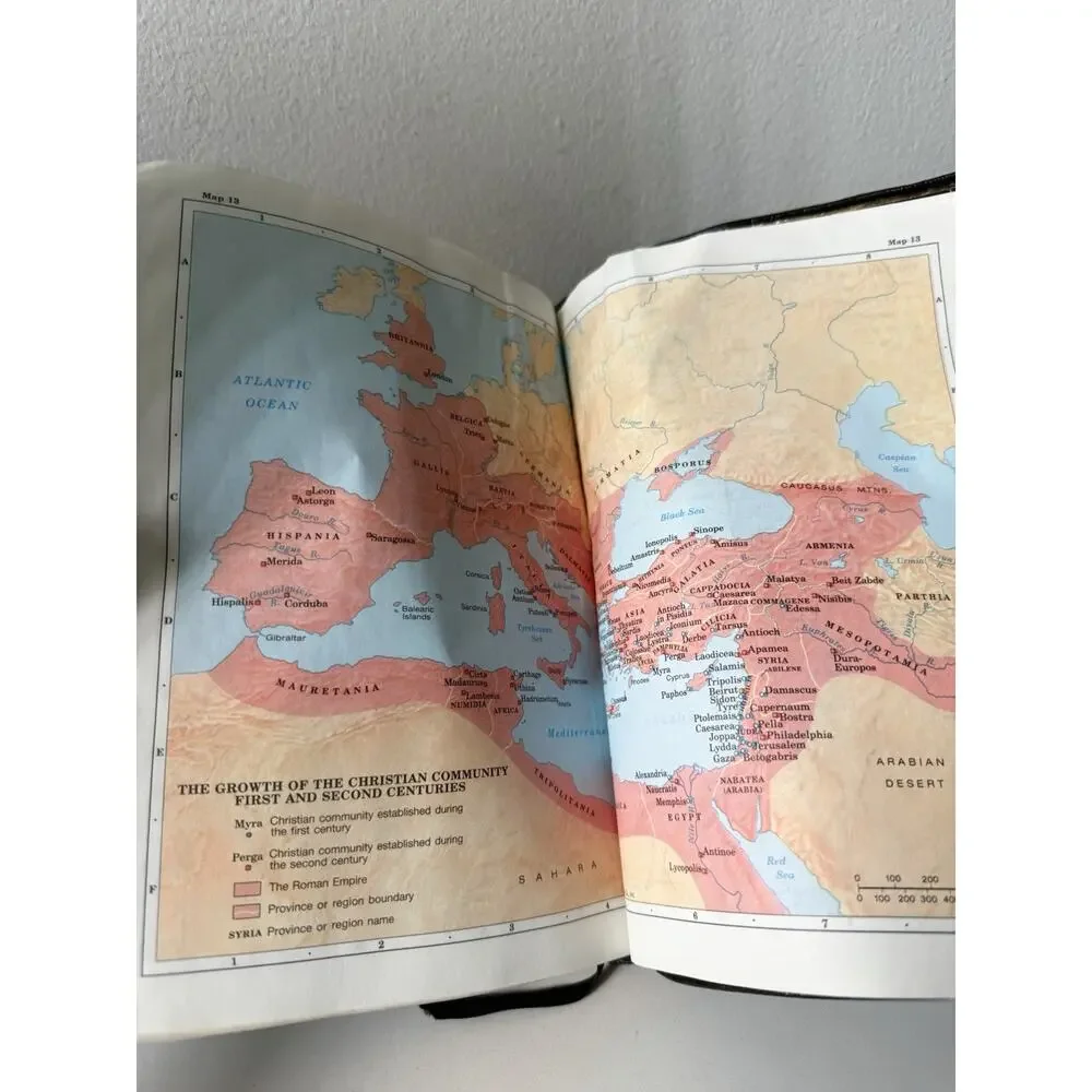 Thompson Chain Reference Bible NIV Genuine Leather Red Letter 1992 Kirkbride